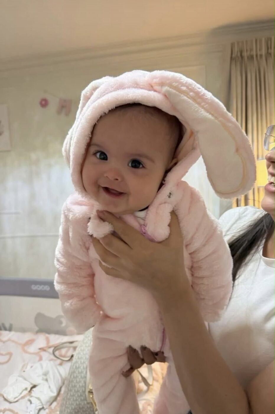 Bebé sonriente